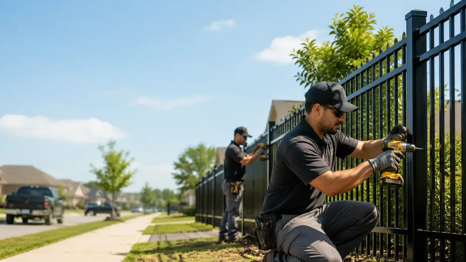 Metal Fence Installation in Mansfield, MO
